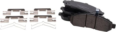 Front Brake Pads Ceramic Hardware Compatible with 2015-2018 Chevrolet City Express 2013-2020 Nissan NV200 in Saudi Arabia