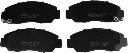 Front and Rear Brake Pads Ceramic Hardware Compatible with 2003-2007 Honda Accord 2006-2010 Civic in Saudi Arabia