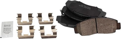 Front and Rear Brake Pads Ceramic Hardware Compatible with 2003-2007 Honda Accord 2006-2010 Civic in Saudi Arabia