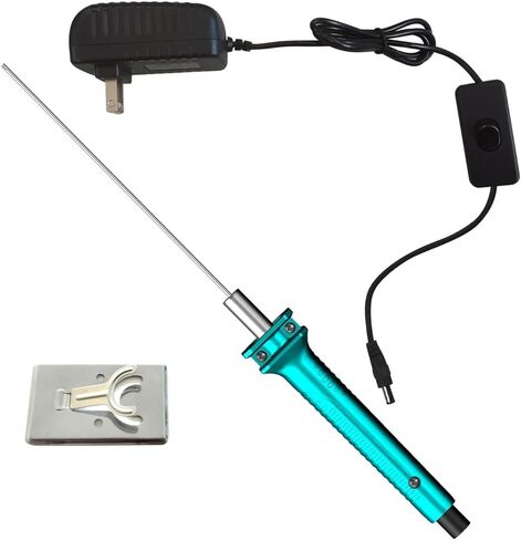 Hot Wire Pen, Electric Hot Wire Cutter Pen 10cm, Styrofoam Cutting Hot Pen Hot Wire Cutting Pen for Amateur DIY Heat Cutting Engraving Pen, Art Making, Foam Carving (blue, 100mm) in Saudi Arabia