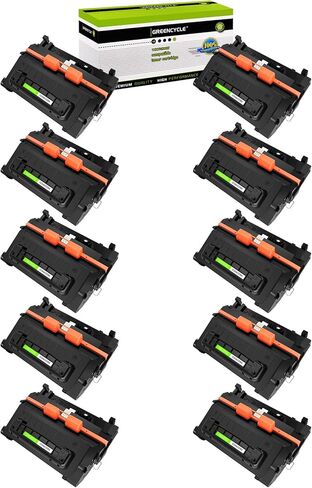 استبدال خرطوشة الحبر المتوافقة مع Greencycle لـ HP 90A CE390A تعمل مع Enterprise 600 M601 M602 M603 M603dn M603n M4555 M4555f M602x M602n M602dn M603dn (أسود، 10 عبوات) in Saudi Arabia
