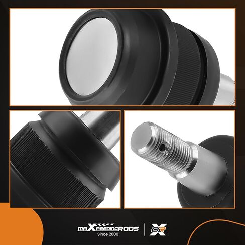 maXpeedingrods 4 Pcs K3134 K3185 Front Upper & Lower Suspension Ball Joints for Jeep Grand Cherokee 1999-2004 Wrangler 2007-2017 Wrangler JK 2018 in Saudi Arabia