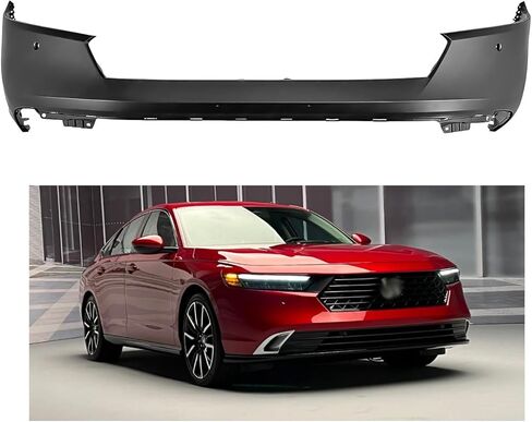 telfair Front Bumper Cover Compatible with 2023-2024 Honda Accord Hybrid EX-L/Touring - Fits OEM 0471130BA00ZZ & HO1000333- with Parking Sensor in Saudi Arabia
