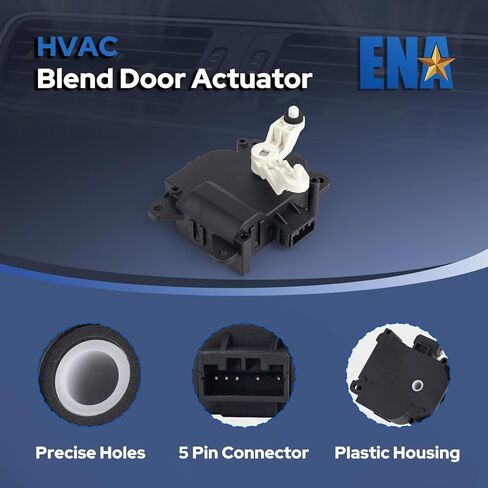 ENA HVAC مشغل باب مزيج الهواء 604-885 مشغل التحكم في درجة الحرارة الأيسر متوافق مع Honda Odyssey Ridgeline 2005 2006 2007 2008 2009 2010 2011 2012 2013 2014 يستبدل 604885 79160SHJA41 in Saudi Arabia