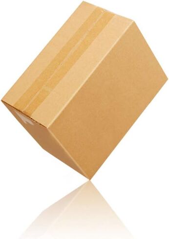 100 Corrugated Paper Boxes 6x4x4"（15.2 * 10 * 10cm）Yellow in Saudi Arabia