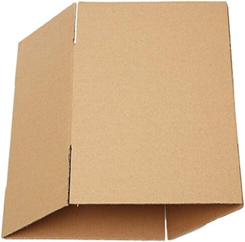 100 Corrugated Paper Boxes 6x4x4"（15.2 * 10 * 10cm）Yellow in Saudi Arabia