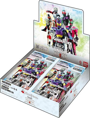 BANDAI Union Arena Booster Pack, Kamen Rider Vol.2 EX12BT (Box) 16 Packs in Saudi Arabia