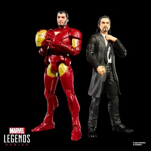 Marvel Legends Series Iron Man (Extremis) & Marvel’s Mandarin, Avengers Comics Collectible 6-Inch Action Figures (Amazon Exclusive) in Saudi Arabia