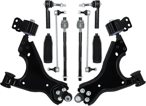 10 Pcs Front Suspension Kit Ball Joint Control Arms Sway Bar Tie Rod Bellows Replacement For 2007-2016 GMC ACADIA & 2009-2017 CHEVROLET TRAVERSE & 2008-2017 BUICK ENCLAVE & SATURN OUTLOOK in Saudi Arabia