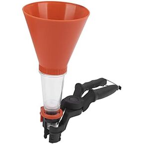 Oil Fill Funnel Kit, 3Pcs Universal Car Engine Oil Funnel, Fast Clamp Oil Filter, Oil Change Kit, Anti Static Wide Mouth Fuel Funnel with Clamp, Spill Oil Filling Funnel Kit