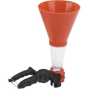 Akozon Oil Funnel Kit, Universa ABS Oil Fuel Funnel with Clamp Oil Funnel Adjustable Oil Funnel Adapters All in one (Blue)