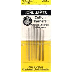 Cotton Darners Hand Needles-Size 3/9 12/Pkg