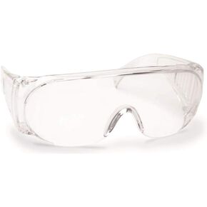 Walker's Unisex Full Coverage Sports Glasses, Impact-Resistant UV Protection Shooting Ballistic Safety Eyewear Over Glasses