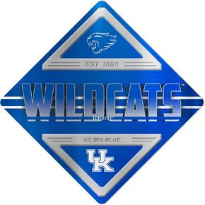 علامة معدنية قياسية من Rico Industries NCAA مقاس 16.5 بوصة × 16.5 بوصة ديكور منزلي - غرفة النوم - المكتب - كهف الرجل in Saudi Arabia