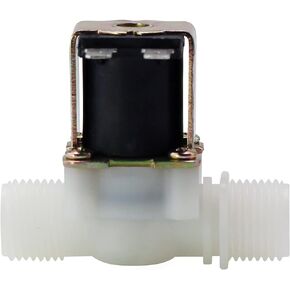 DIGITEN 1/2" DC 12V Electric Solenoid Valve Normally Closed N/C Water Inlet Flow Switch