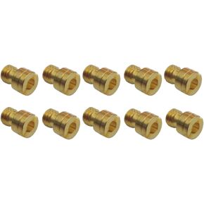 10Pcs Round Head Main Jet 4mm for GY6 50cc 139QMB Scooter Keihin Carb PZ19 70-92