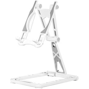 BEESTING Mobile Phone Stand Desktop Mobile Phone Stand, Foldable Portable Mobile Phone Stand, Adjustable Angle, Suitable for 4-12 inch Mobile Phones and Tablets