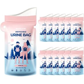 SUNBURST Travel Urinal,Portable Urinal with Large and Sturdy Opening, Portable Pee Bag for Men and Women Use to Travel Camping Traffic
