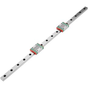 YWBL-WH MGN12 دليل السكك الحديدية الخطية الصغيرة، دليل منزلق خطي 450 مم مع كتلة نقل MGN12H للطابعة ثلاثية الأبعاد DIY وآلة CNC، أدلة خطية in Kuwait