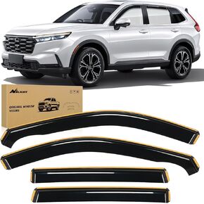 Nilight Window Visor Compatible with Honda CR-V (CRV) 2023 2024 Vent Window Visors,Rain Guards Acrylic-4pcs