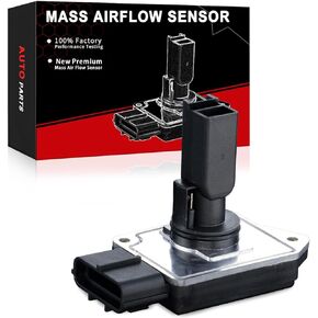 AOTPAT Mass Air Flow Sensor Meter Assembly [wih 6Pins] fits 4,6Cyl 2.0 3.0 3.8 4.2 5.0 Compatible for:-Ford for:-Mazda for:-Mercury, fits E150, Focus, for:-Mustang, Taurus, B2300 OE#74-50011