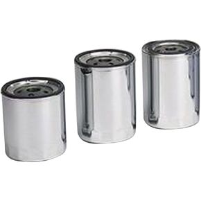 Moroso 22320 Oil Filter, Fits Small Block Chevy, Big Block Chevy, Chrome, Tall Design