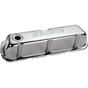 Moroso 68201 Chrome Valve Covers, Fits Small Block Ford 289/302/351W 5.0/5.8