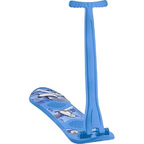 Superio Kids Snow Scooter Sled، لوح التزلج على الجليد المنزلق مع مقبض قبضة.