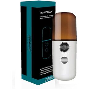 Preventology Colloidal Silver Mist Sprayer - Rechargeable Ultrasonic Mesh - Silent Operation