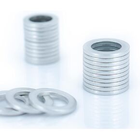 20 قطعة M14 حشية سدادة تصريف الزيت، غسالة سحق الألومنيوم، حلقة ختم من KeeRoarin in Kuwait