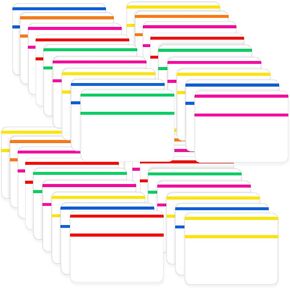 2 Inch Sticky Tabs Colored Index Tabs Self Adhesive Flag Tabs Page Markers for Books and Classify Files, Binder, File Folders (240 Pieces)