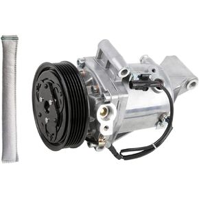 For Suzuki SX4 2010 2011 2012 2013 AC Compressor w/A/C Drier - BuyAutoParts 61-89572R2 New