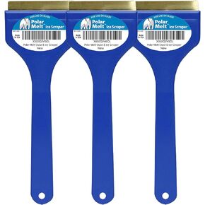 مكشطة الجليد والثلج القطبية مع شفرة نحاسية للزجاج الأمامي للمركبات والنوافذ، 3 عبوات in Kuwait