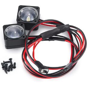 RC LED Lights Headlights Angel Eye Lights for VP VS4-10 Phoenix 1/10 RC Off-Road Car