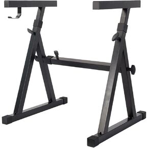 Duramex (TM Heavy Duty Z-Style Keyboard Stand with 23.6-35.4"/60-90cm Adjustable Height and 23.2-40.6"/59-103cm Adjustable Width