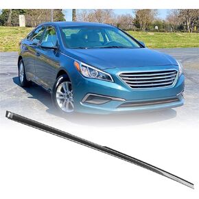 GENRICS Front Left Driver Side Fender Chrome Garnish Molding Trim 87771C1000 Replacement for Hyundai Sonata 2015-2017 87771C1000