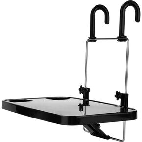 KONGDY عجلة قيادة السيارة صينية الكمبيوتر المحمول المحمولة المعلقة مكتب الغداء التلقائي طاولة السيارة عجلة القيادة رفيقة قابلة للطي طاولة المقعد الخلفي للمركبة للطعام / الشراب / الكمبيوتر المحمول / حامل الكأس in Kuwait