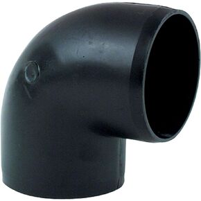 VALTERRA F02-2025BK Drain Hose Coupler - Straight, 3" Hose x 3" Hose