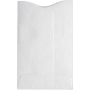 أكمام بطاقة الائتمان LUXPaper Tyvek | 2 1/4 بوصة × 3 1/2 بوصة | أبيض | 14 رطل. نص | 250 الكمية