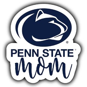Penn State Nittany Lions Proud Mom 4-Inch Die Cut Decal, Multi Officially Licensed Collegiate Product