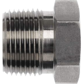 Brennan Industries 5406-16-02-SS تركيب جلبة مخفض من الفولاذ المقاوم للصدأ، 1 بوصة -11-1/2 NPTF × 1/8 بوصة -27 خيط NPTF in Kuwait