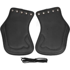 Fockety Engine Heat Shield, 2pcs Heat Shield Deflector, Heat Insulation Motorbike for Motorcycles Decorating