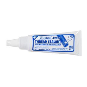 Vibra-TITE 420 White High Temperature and High Strength Anaerobic Thread Pipe Sealant, 50ml Tube