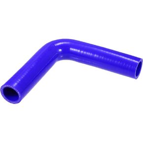 X AUTOHAUX 28mm 1.10" ID 90 Degree Elbow Silicone Reducer Hose Pipe Bend Turbo Water Intercooler Blue