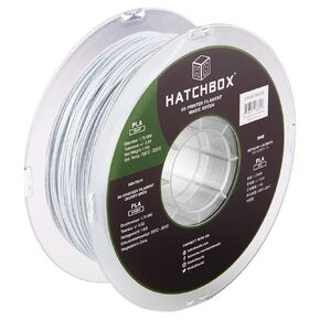 HATCHBOX Magic Stone PLA 3D Printer Filament, Dimensional Accuracy +/- 0.03 mm, 1 kg Spool, 1.75 mm, Granite