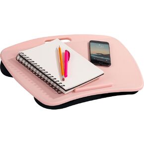 مكتب لاب جير الأساسي مع حافة الجهاز ووسادة - الكوارتز الوردي - رقم الموديل 44304 in Kuwait