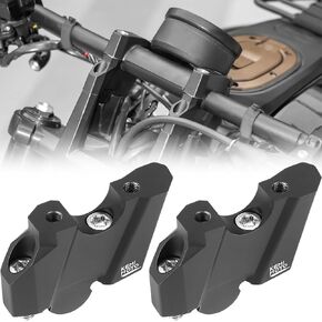 KEMIMOTO Motorcycle Handlebar RiserBar Clamp Mount Compatible with Sportster S 1250 RH1250 SS1250 2021 2022 2023, Sportster S Accessories