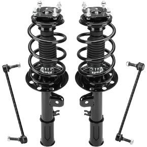Front Strut Assembly & Sway Bar Links for 2011-2013 Ford Explorer, Shock Absorbers Replace 172620 172621 4PCS in Saudi Arabia