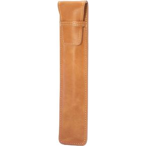 TORRO Pencil Sleeve Compatible with Apple Pencil (USB-C, 1st and 2nd Generation) – Genuine Leather Apple Pencil Case with Microfiber Lining