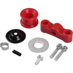 Red Shift Linkage Bushings Kit With Pin, C-Clip And Bolt Compatible With Acura Integra Honda Civic/Crx With B Series Swap